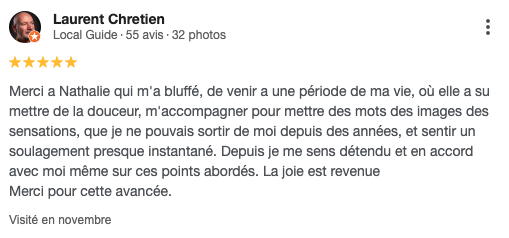 douceur sensations passé soulagement joie
